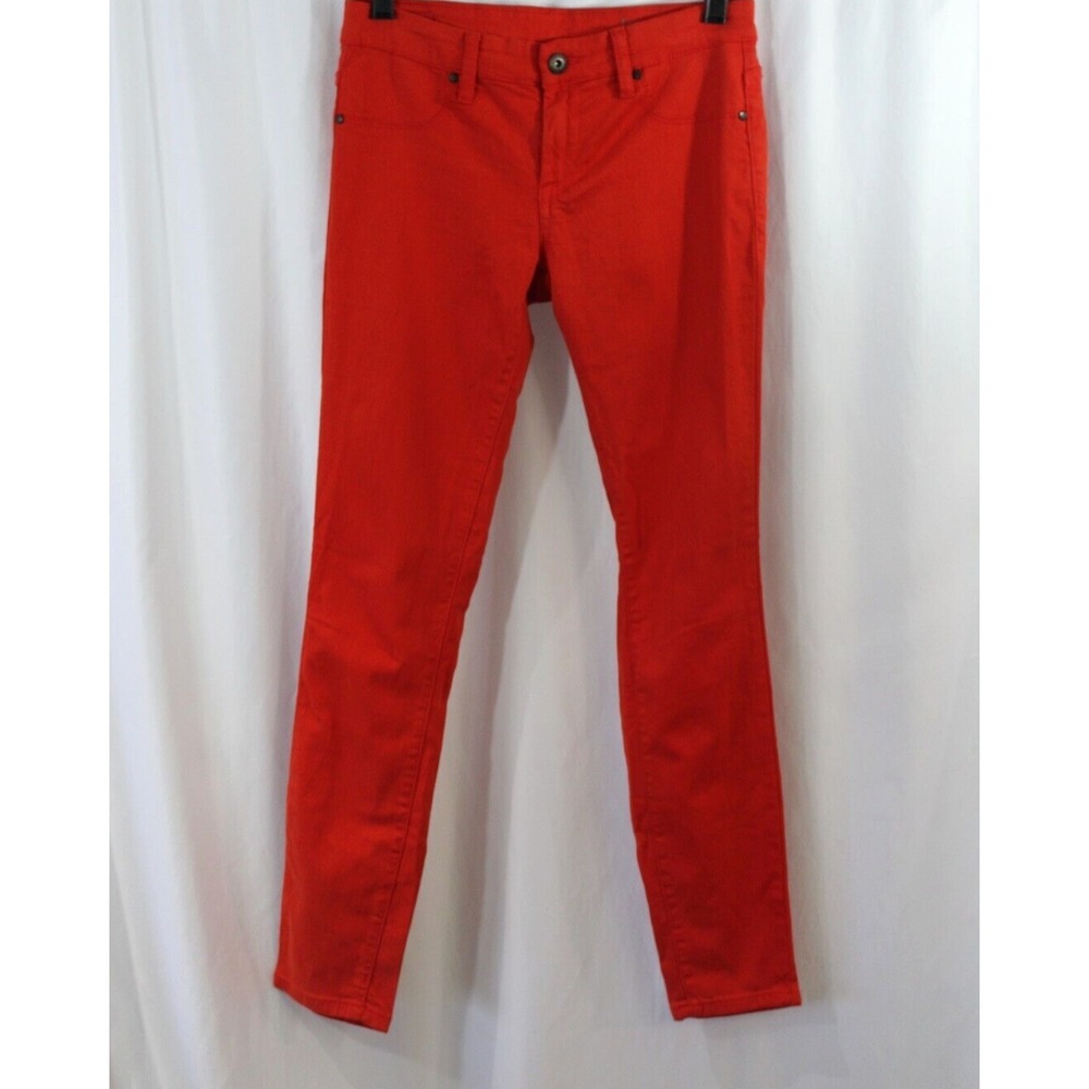 Blank NYC Bright Red Skinny Leg Jeans 28